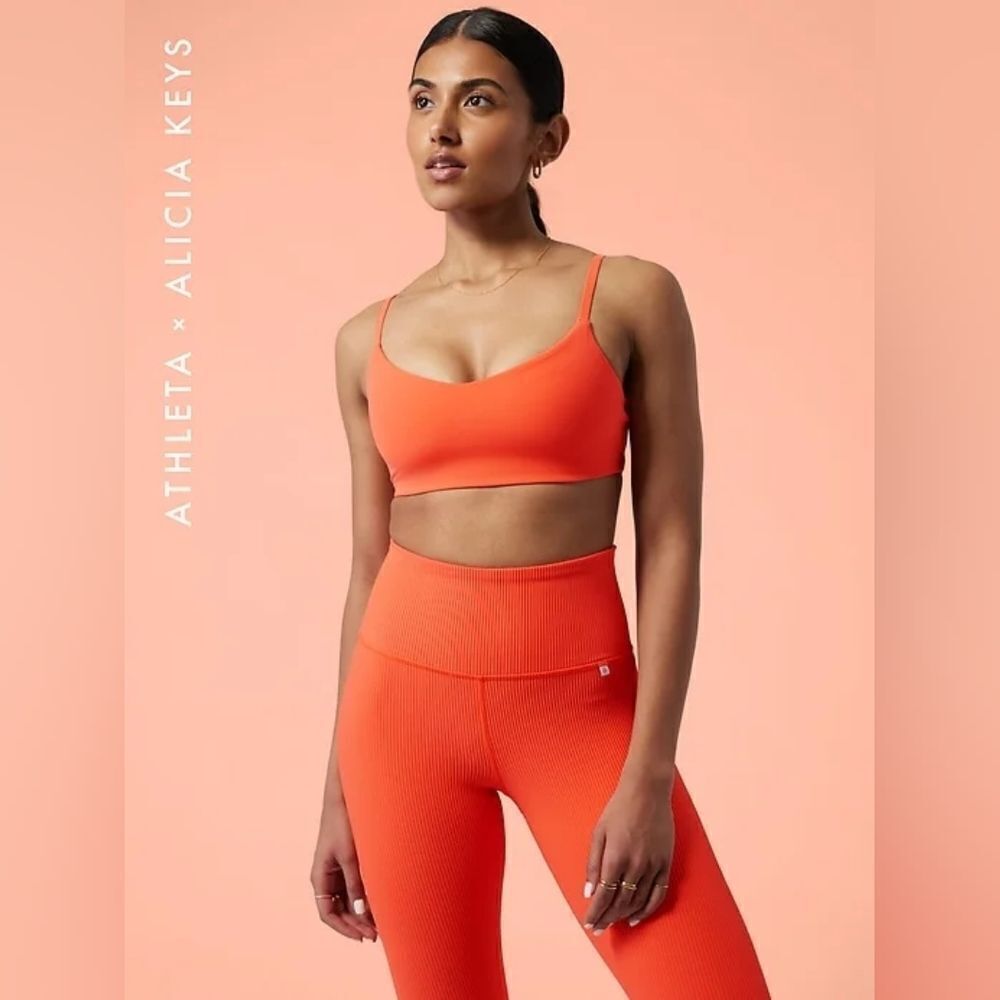 NWOT Athleta X Alicia Keys Elations Bra D-DD